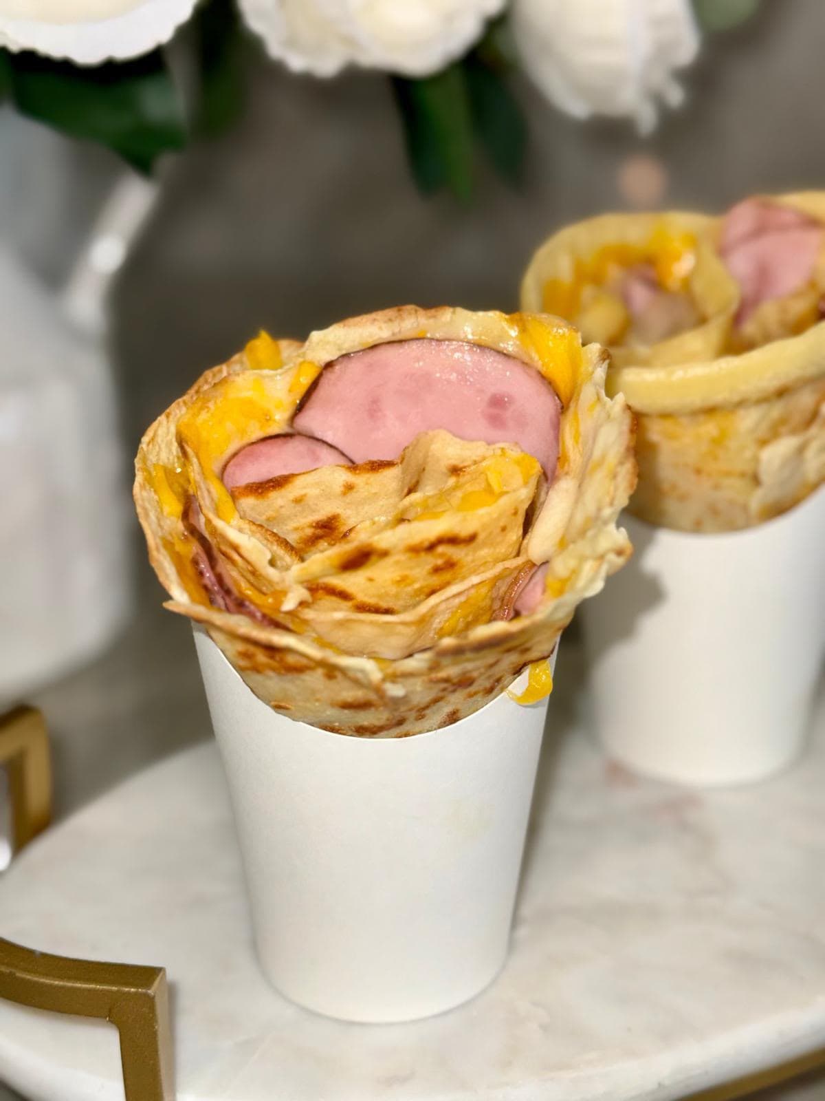 Ham & Cheese Crepe