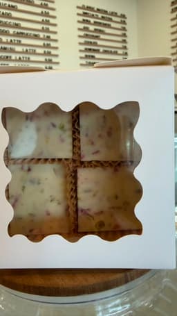 Homemade Chocolate with raspberry and pistachio